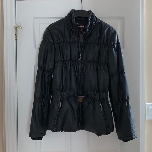 Danier Black Leather Jacket - Picture 1 of 10